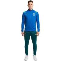 Nike Brazilië Academy Pro Trainingspak 2026-2028 Blauw Turquoise Geel