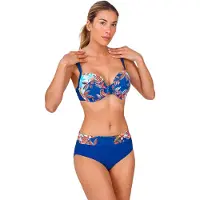 Teleno Damesbikini met beugel en hoge taille broekjes TEGB1853C
