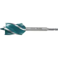 Makita Accessoires 4-snijder houtboor 35x165mm Zeskant 1/4" Vorm E - E-26711