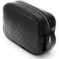 GUESS toilettas Torino Necessaire Black zwart