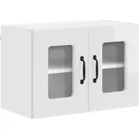 vidaXL Vaatwasserpaneel Kalmar Hoogglans wit 60 x 31 x 40 cm