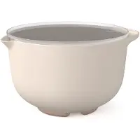 Mepal Beslagkom met deksel Chef it - 4 l - Schaal - Magnetron- en vaatwasmachinebestendig - Bakspullen - Chalk