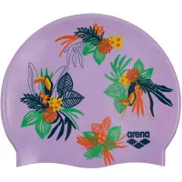 Arena Print Jr Badmuts Kinderen, violet/bont One Size 2023 Badmutsen