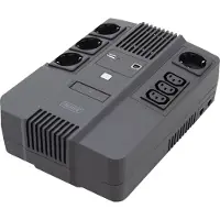 Digitus DN-170111 UPS Line-interactive 0,8 kVA 480 W 7 AC-uitgang(en)