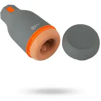 Rebel - waterdichte koker-masturbator (natuurlijk-grijs)