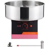DUOKU Suikerwattenmachine - - MHTJXM01F - 1000 W - RVS Kom - Roze