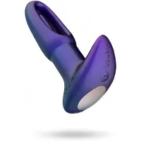 Hueman - Voyager Vibrerende Butt Plug met Tikfunctie - Paars