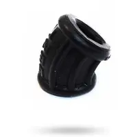 Oxballs Bent Ballstretcher - Zwart Stuk