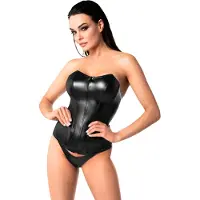 Noir Handmade - F334 Korset - XL - Zwart