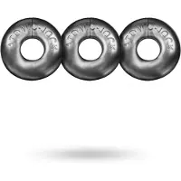 Vuxen - Ringer - Cockring - 3 stuks - Staal