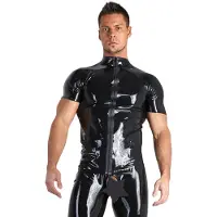 The Latex Collection Mannen Latex shirt M