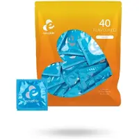 Easyglide - Condooms met Smaakjes - Condooms met Glijmiddel - 40 stuks