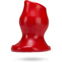 Vuxen - Pighole 5 - Holle Buttplug - Rood - Maat XXL