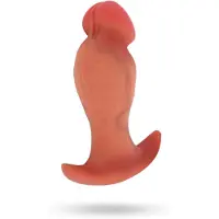 Vuxen Realistische Buttplug Van Liquid Silicone - Lengte 10 cm - Diameter 3.5