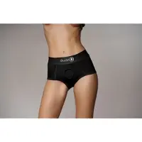 Ouch! Ouch - Vibrating Strap-on Short - Zwart