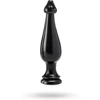 Vuxen - Dildo Mega Flam - 41 CM Zwart