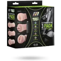M for men 3 masturbators met glij-eigenschappen