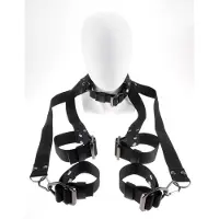 Sir Richards Command Hogtie & Halsband Set