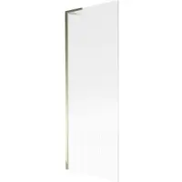 Mexen Next L badwand 1-delig 70 x 150 , strepen, goud - 895-070-000-03-09-50