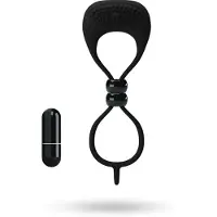 Vuxen Locker Bal- En Cockring - Zwart