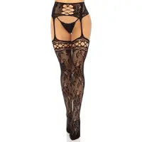 Leg avenue Backseam garterbelt stockings