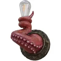 Exogio Wandlamp Octopus Vintage Tentakel Vorm Realistische Hars Dier LED Thuis Gangpad Bar Decoratieve Verlichting