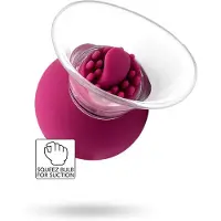 Vuxen Trillende en roterende tepel- en clitorispomp - Oplaadbare Vibrator - Waterdicht - Roterende vibrator
