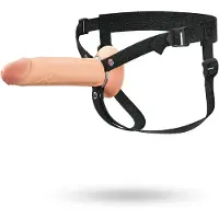 Fantasy X-Tensions Elite - Silicone holle voorbinddildo - 21,5 cm