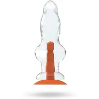 Vuxen - Primal Desires Extra Grote Dildo Met Zuignap Allo - Transparant