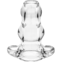 Perfect Fit - Double Tunnel Plug Large Zwart - Plug