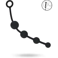 Vuxen - Curved Silicone Anal Beads