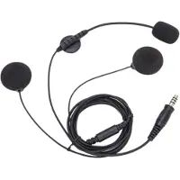 Typecat U94 PTT Motorhelm Headset 3.5mm Plug Walkie-Talkie Tweerichtingsverkeer voor Politiemensen die Helmen Dragen