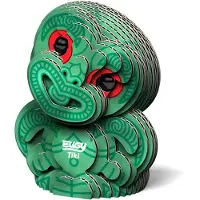 Eugy Tiki 3D-puzzel 24-delige milieuvriendelijke educatieve speelgoedpuzzels voor jongens, meisjes en kinderen van 6 jaar en ouder