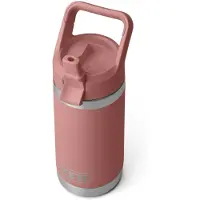 Yeti Rambler Jr. 12 oz kinderfles met rietje dop zandsteen roze