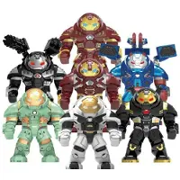 MaxPower 7 STKS Avengers 3 Iron Spider-Man Venom Thanos Deadpool Thor Speelgoed Figuur Figuur