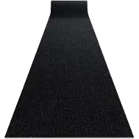 Rugsx Ruitenwisser anti slip per strekkende meter CEYLON extern, intern, op een rubber - anthracytkleuring 0923 100cm 100x230 cm