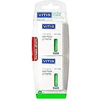 Vitis Dental Tape With Fluoride And Mint 2x50m