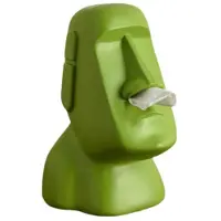 Torribaly Paaseiland stenen beeld papieren handdoek doos huisdecoratie retro leven