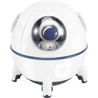 Semoic Astronaut Ruimteschip Aromatherapie Luchtbevochtiger Zuiveraar Elektrische Water Geurverspreider Luchtbevochtiger Wit