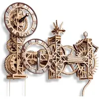 Wooden.City Wooden City Steampunk Wall Clock