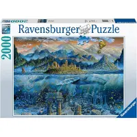 Ravensburger Wisdom Whale Puzzel - Boeiende legpuzzel van 2000 stukjes | Uniek ontwerp | Anti-reflectieoppervlak | Perfect voor volwassenen en pu