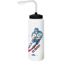 Typecat 1000ML IJshockey Waterfles Draagbaar Hoge Capaciteit Voetbal Klassiek Ontwerp Sport B