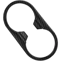 Jojomino Bekerhouder 1 STUKS Auto Voor Water Bekerhouder Frame Decoratie Cover Trim voor MG ZS 2017-2020 Accessoires Koolstofvezel Kleur