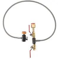 Tlily G1/2 CO2-Cilinderbijvuladapterslang, CO2-Bijvulstationconnectorset voor Het Vullen van Frisdrankmaker voor -Tank