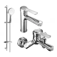 Mexen Sabre DB74 badset, chroom - 72103DB74-00