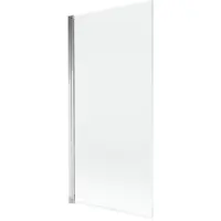 Mexen Mist badkuipscherm 1-deurs 90 x 150 , transparant, chroom - 8A9-090-001-01-00