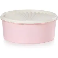 Tupperware Heritage Collection 7.6 Cup Koekjesdoos - Vintage Lichtroze, Vaatwasserbestendig & BPA Vrij - (1.8 L)