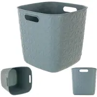 Curver Softex Opbergmand Cube – 15L - Blauwgroen
