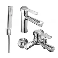 Mexen Sabre R72 badset, chroom - 72103R72-00