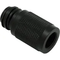 Jojomino CO2 Soda Cilinder Adapter Terugslagklep 5/8-18UNF naar TR21-4 Conversie Kit voor Soda Black